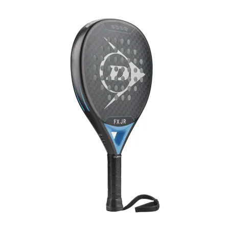 Ракетка для падела Dunlop FX Jr, 10370738, для юниоров, гибрид, графит, черно-голубой за 11&nbsp;019.40 ₽ купить в о Набережных Челнах