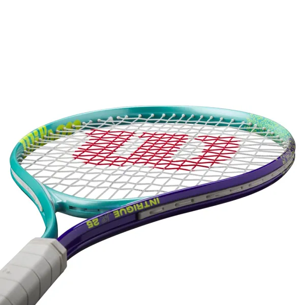 Ракетка б/т дет. Wilson Intrigue Jr 25, WR180310U, для детей 9-10лет, алюминий,со струн., бирюз-фиол за 5&nbsp;271.70 ₽ в о Набережных Челнах