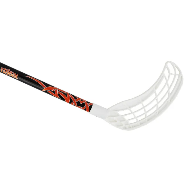 Клюшка для флорбола RealStick Tribal Jr, MR-KF-TR85-WH, 85см,прямой крюк,пластик,черн-бел-оранж за 2&nbsp;237.20 ₽ в о Набережных Челнах