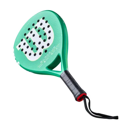 Ракетка для падела WILSON Blade Jr  V4 Padel, WR213811U0, для начин-х, стекловолокно, зеленый за 14&nbsp;934.50 ₽ купить в о Набережных Челнах