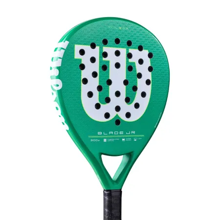 Ракетка для падела WILSON Blade Jr  V4 Padel, WR213811U0, для начин-х, стекловолокно, зеленый за 14&nbsp;934.50 ₽ купить в о Набережных Челнах
