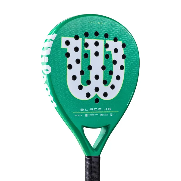 Ракетка для падела WILSON Blade Jr  V4 Padel, WR213811U0, для начин-х, стекловолокно, зеленый за 14&nbsp;934.50 ₽ в о Набережных Челнах