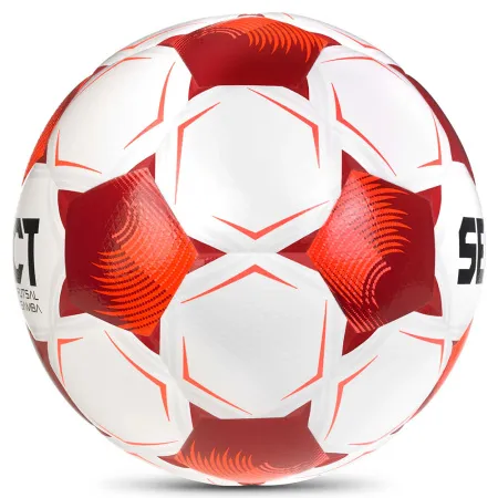 Мяч футзал. SELECT Futsal Samba v26, 1063471008, р.4,FIFA Basic, 32п, ТПУ, гибр.сш, бел-кр-черн за 5&nbsp;618.50 ₽ купить в о Набережных Челнах