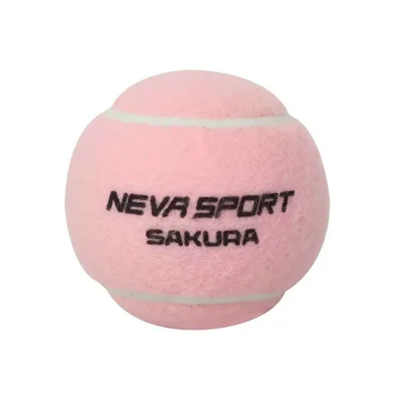 Мяч для падела NS Sakura, UAA2, уп.3 шт, сукно, нат.резина, розовый за 824.50 ₽ купить в о Набережных Челнах