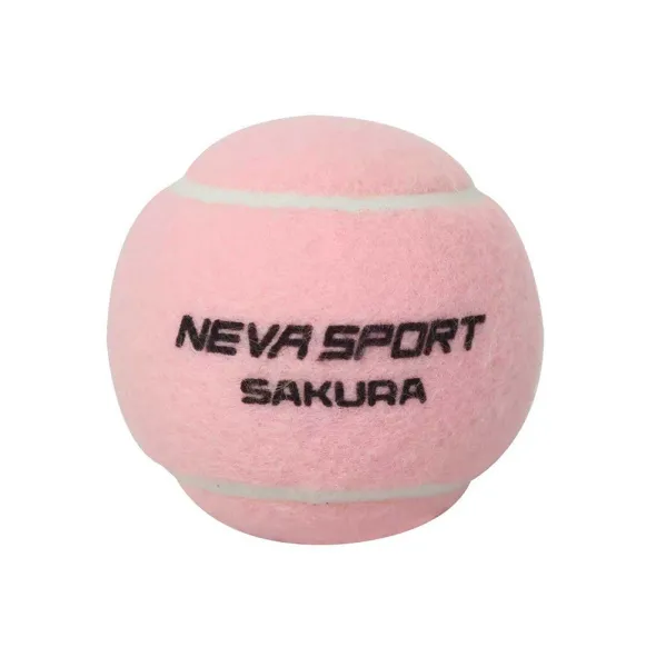 Мяч для падела NS Sakura, UAA2, уп.3 шт, сукно, нат.резина, розовый за 824.50 ₽ в о Набережных Челнах