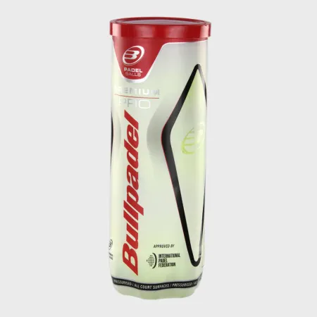 Мяч для падела BULLPADEL Premium PRO, 471959, уп.3 шт, FIP Approved, войлок, нат.резина,желтый за 1&nbsp;094.80 ₽ купить в о Набережных Челнах