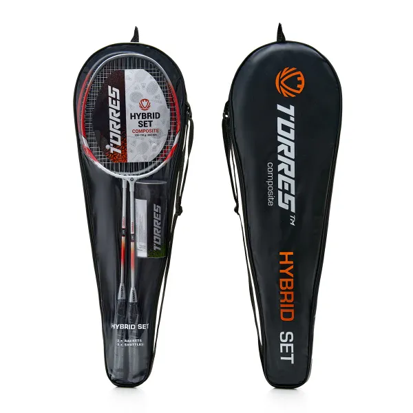 Набор для бадм. TORRES Hybrid Set, BD23505 для начинающ,стал. стерж, алюм. обод, со струнами, оранж за 1&nbsp;858.10 ₽ в о Набережных Челнах