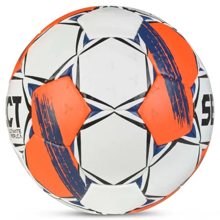 Мяч ганд. SELECT Ultimate Replica v25, 3572858745, р.3(Senior), ПУ,руч.сш, бел-оранж-т.син за 5&nbsp;373.70 ₽ купить в о Набережных Челнах