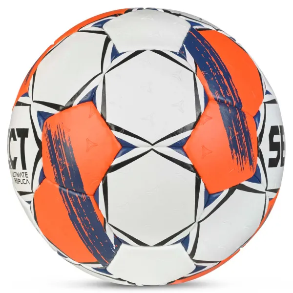 Мяч ганд. SELECT Ultimate Replica v25, 3572858745, р.3(Senior), ПУ,руч.сш, бел-оранж-т.син за 5&nbsp;373.70 ₽ в о Набережных Челнах