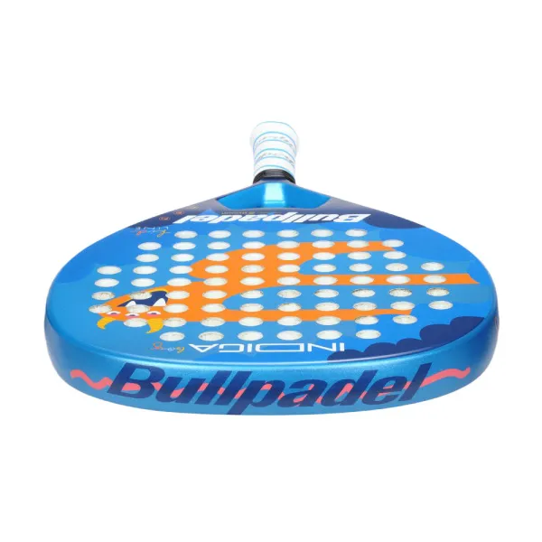 Ракетка для падела BULLPADEL Indiga Jr Boy 26, 494422, для начинающих, стекловолокно,сине-оранжевый за 10&nbsp;480.50 ₽ в о Набережных Челнах