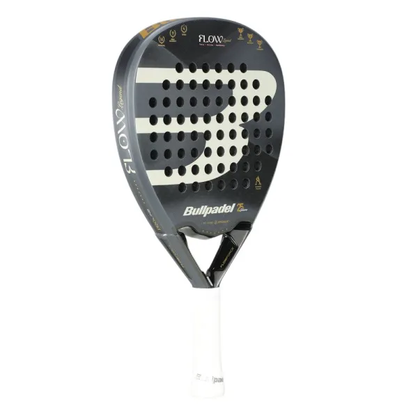Ракетка для падела BULLPADEL Flow Legend, 494405, для профессионалов, стекловолокно,черно-белый за 31&nbsp;307.20 ₽ в о Набережных Челнах