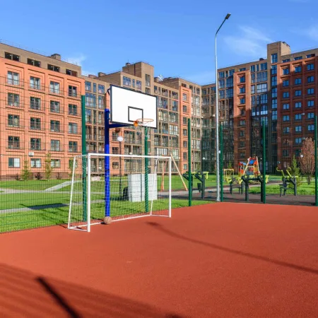 Щит баскетбольный игровой (фанера 15 мм, металлокаркас) 1050х1800 мм ZAVODSPORTA за 28&nbsp;000 ₽ купить в о Набережных Челнах