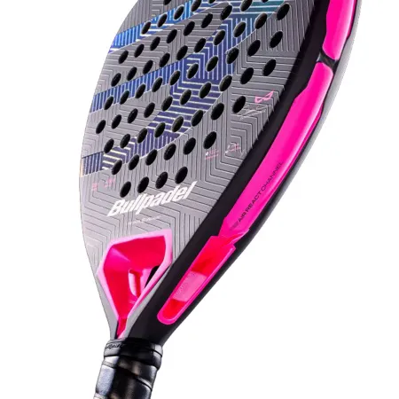 Ракетка для падела BULLPADEL Wonder 27, 497250, для продв.игроков, стекловолокно, карбон, черно-роз за 42&nbsp;969.20 ₽ купить в о Набережных Челнах