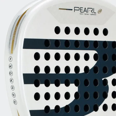 Ракетка для падела BULLPADEL Pearl 26, 493804, для профессионалов, карбон, бело-серый за 35&nbsp;929.50 ₽ купить в о Набережных Челнах