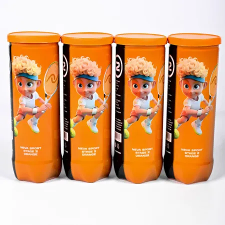 Мяч теннисный детский NS Orange, 5021005, уп.3 шт, резина, шерть, нейлон, желто-оранжевый за 613.70 ₽ купить в о Набережных Челнах