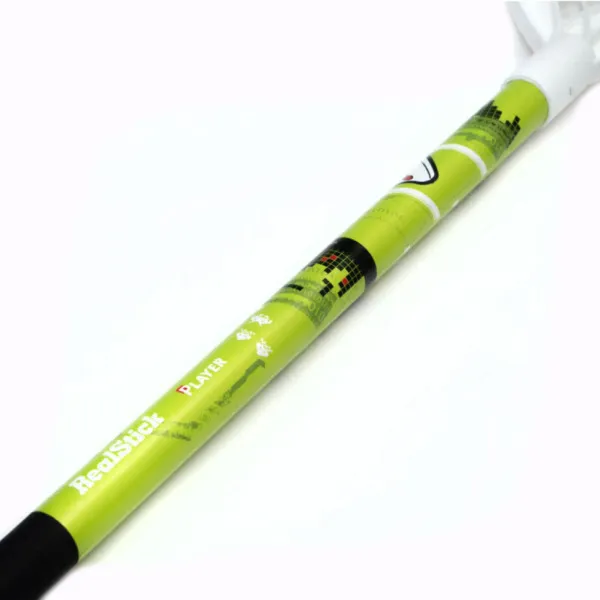 Клюшка для флорбола RealStick Player, MR-KF-Pl95, 95см, прямой крюк, композит, черно-салатовый за 3&nbsp;605.70 ₽ в о Набережных Челнах