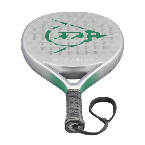 Ракетка для падела Dunlop Megamax Silver, 10370741, для начинающих, графит, серебристый за 11&nbsp;740.20 ₽ в о Набережных Челнах