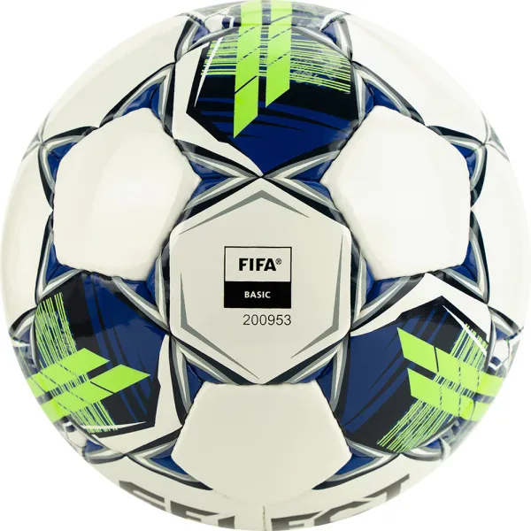 Мяч футзал. SELECT Futsal Master Shiny V22, 1043460004, р.4, Basic,32п, гл.ПУ, руч.сш,бел-син-зел за 7&nbsp;539.50 ₽ в о Набережных Челнах
