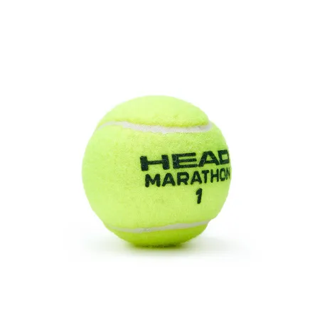 Мяч теннисный HEAD Marathon 3B, 578183, крафт. упак.3шт, без давления, фетр, нат.резина,желтый за 1&nbsp;055.70 ₽ купить в о Набережных Челнах