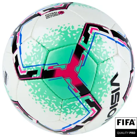 Мяч футзал. VISION SALA+, FIFA Quality Pro, FS324084 р.4, 32 п. PU, 4 подкл.сл, руч.сшив.,бело-зелен за 4&nbsp;943.60 ₽ купить в о Набережных Челнах