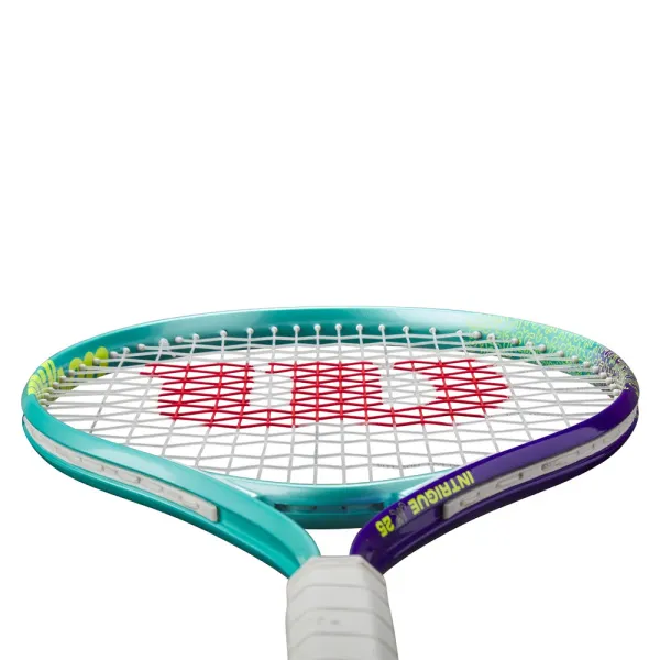 Ракетка б/т дет. Wilson Intrigue Jr 25, WR180310U, для детей 9-10лет, алюминий,со струн., бирюз-фиол за 5&nbsp;271.70 ₽ в о Набережных Челнах