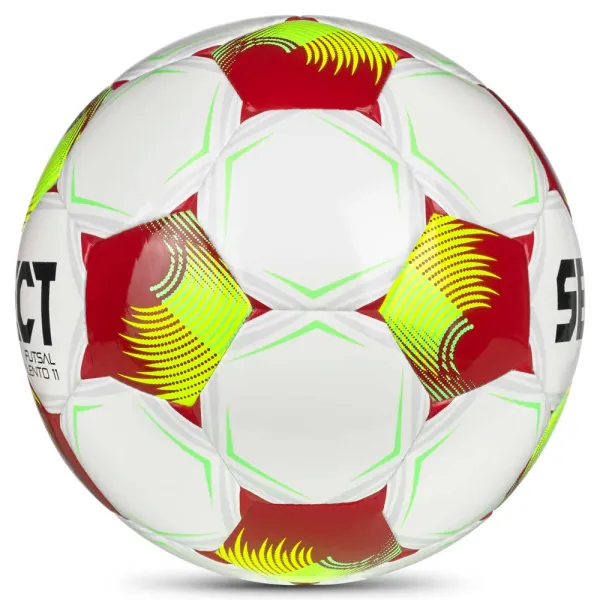 Мяч футзал. SELECT Futsal Talento 11 V26, 1061471014, р.3(Jr),  32п, ТПУ, маш.сш, бело-желто-красный за 4&nbsp;355.40 ₽ в о Набережных Челнах