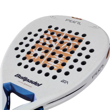 Ракетка для падела BULLPADEL Pearl 27, 497249, для проф-в, стекловолокно,карбон, бело-золотистый за 44&nbsp;319 ₽ купить в о Набережных Челнах