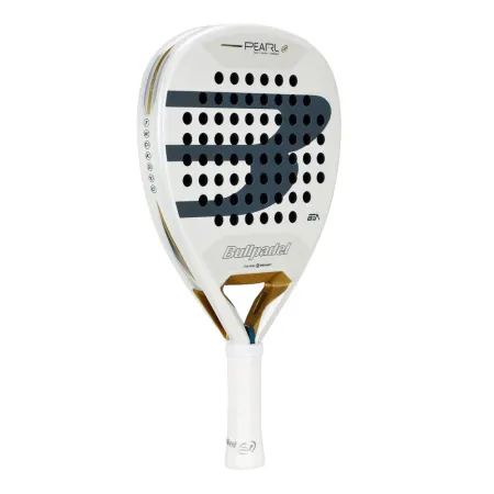 Ракетка для падела BULLPADEL Pearl 26, 493804, для профессионалов, карбон, бело-серый за 35&nbsp;929.50 ₽ купить в о Набережных Челнах