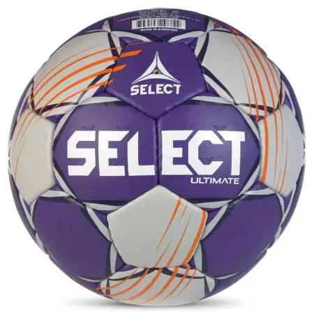 Мяч ганд. SELECT Ultimate Official EHF V24, 1612858999, Senior(р.3), EHF Appr, ПУ, руч.сш, фиол-сер за 15&nbsp;504 ₽ купить в о Набережных Челнах