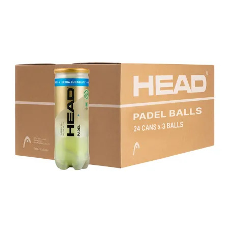 Мяч для падела HEAD Padel Pro S+, 540303, уп.3 шт, FIP Approved, войлок,нат.резина,желтый за 933.30 ₽ купить в о Набережных Челнах