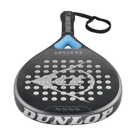 Ракетка для падела Dunlop FX Start, 10370737, для начинающих, гибрид, графит, черно-синий за 13&nbsp;175 ₽ купить в о Набережных Челнах