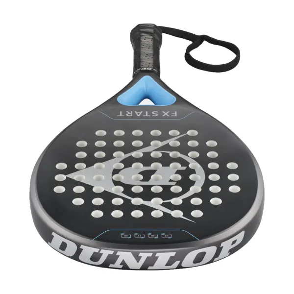 Ракетка для падела Dunlop FX Start, 10370737, для начинающих, гибрид, графит, черно-синий за 13&nbsp;175 ₽ в о Набережных Челнах