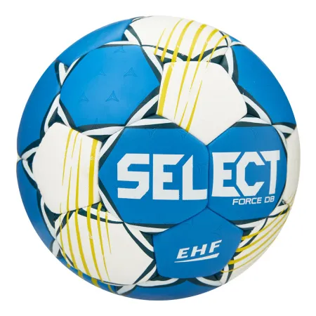 Мяч ганд. SELECT HB FORCE DB V25, 1622858205, Senior (р.3), EHF Appr,ПУ, гибр.сш., сине-белый за 8&nbsp;438.80 ₽ купить в о Набережных Челнах