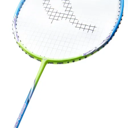 Ракетка для бадм. DOUBLE FISH JINQUE QT-1601, для продвинутых,карбон со струнами,литая,голубой за 3&nbsp;015.80 ₽ купить в о Набережных Челнах