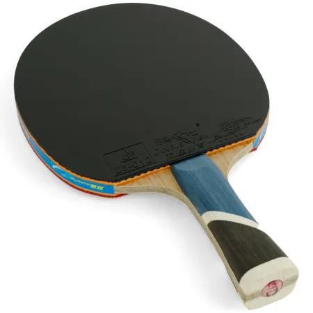Ракетка для н/т DOUBLE FISH 5A+C, для продвин, ITTF Appr, накл. 2,1 мм, конич. ручка+ 2 мяча V40+мм за 2&nbsp;779.50 ₽ купить в о Набережных Челнах