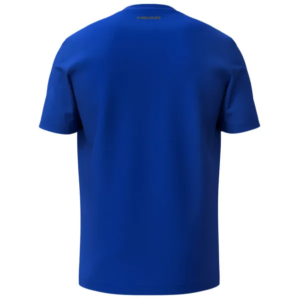 СЦ*Футболка мужская HEAD Club Original T-Shirt M 811855-Ro-S, р.S, хлопок,полиэстер,эластан, синий за 2&nbsp;888.30 ₽ в о Набережных Челнах