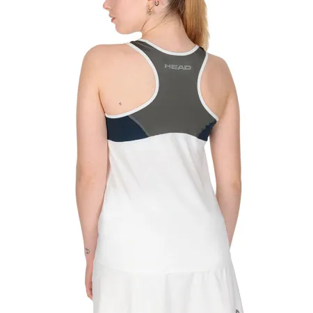 СЦ*Майка жен. HEAD Club 22 Tank Top W 814461-WHDB-L, р.L, 92% полиэстер, 8% эластан, белый за 3&nbsp;500.30 ₽ купить в о Набережных Челнах