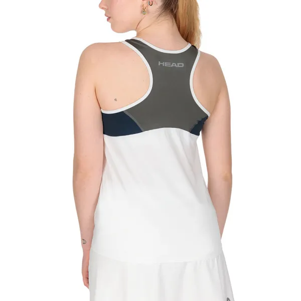 СЦ*Майка жен. HEAD Club 22 Tank Top W 814461-WHDB-L, р.L, 92% полиэстер, 8% эластан, белый за 3&nbsp;500.30 ₽ в о Набережных Челнах