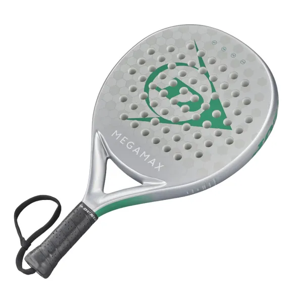 Ракетка для падела Dunlop Megamax Silver, 10370741, для начинающих, графит, серебристый за 11&nbsp;740.20 ₽ в о Набережных Челнах