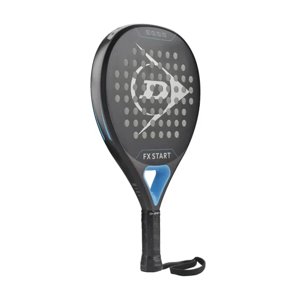 Ракетка для падела Dunlop FX Start, 10370737, для начинающих, гибрид, графит, черно-синий за 13&nbsp;175 ₽ в о Набережных Челнах