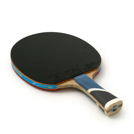 Ракетка для н/т DOUBLE FISH 5A+C, для продвин, ITTF Appr, накл. 2,1 мм, конич. ручка+ 2 мяча V40+мм за 2&nbsp;779.50 ₽ купить в о Набережных Челнах