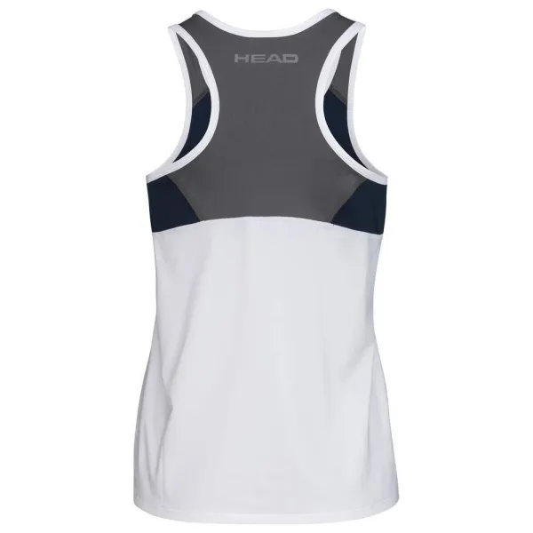 СЦ*Майка жен. HEAD Club 22 Tank Top W 814461-WHDB-L, р.L, 92% полиэстер, 8% эластан, белый за 3&nbsp;500.30 ₽ в о Набережных Челнах