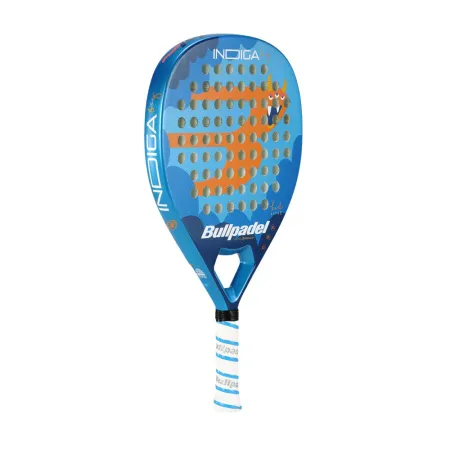 Ракетка для падела BULLPADEL Indiga Jr Boy 26, 494422, для начинающих, стекловолокно,сине-оранжевый за 10&nbsp;480.50 ₽ купить в о Набережных Челнах