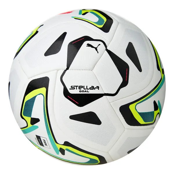 Мяч футб. PUMA Stellar Goal, 08506401, р.5, FIFA Basic, 16 пан, ТПУ, маш. сшивка, белый, мультиколор за 5&nbsp;661 ₽ в о Набережных Челнах