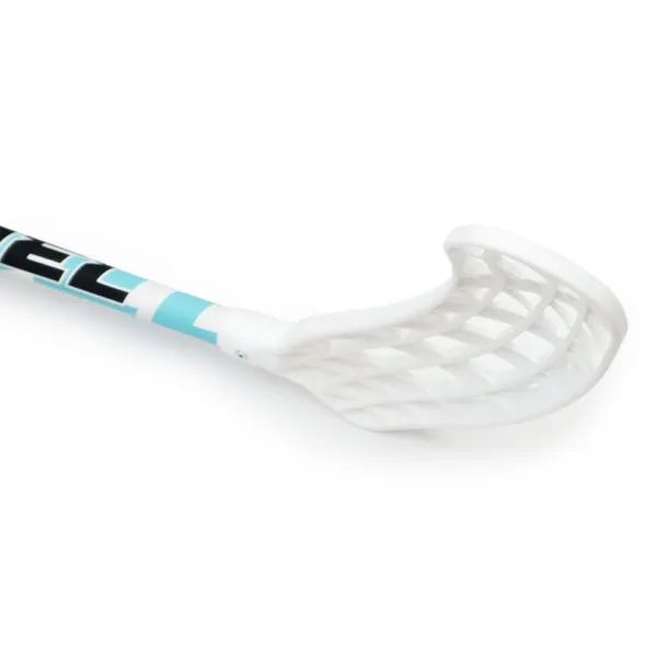 Клюшка для флорбола RealStick LEVEL 2.8, MR-KF-L95, IFF, 95см, лев. крюк, композит, бело-голубой за 6&nbsp;961.50 ₽ в о Набережных Челнах