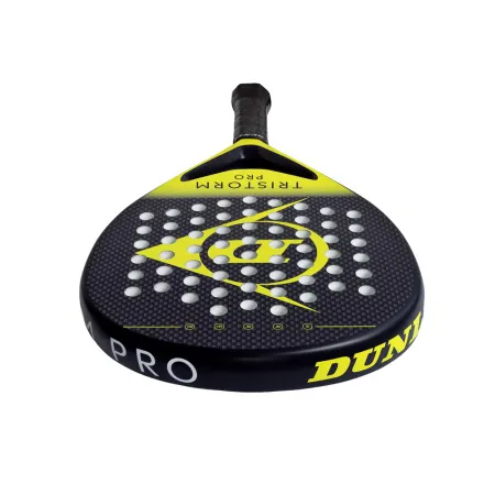 Ракетка для падела Dunlop Tristorm Pro, 10359946, для опытных игроков, графит, черно-желтый за 19&nbsp;643.50 ₽ купить в о Набережных Челнах