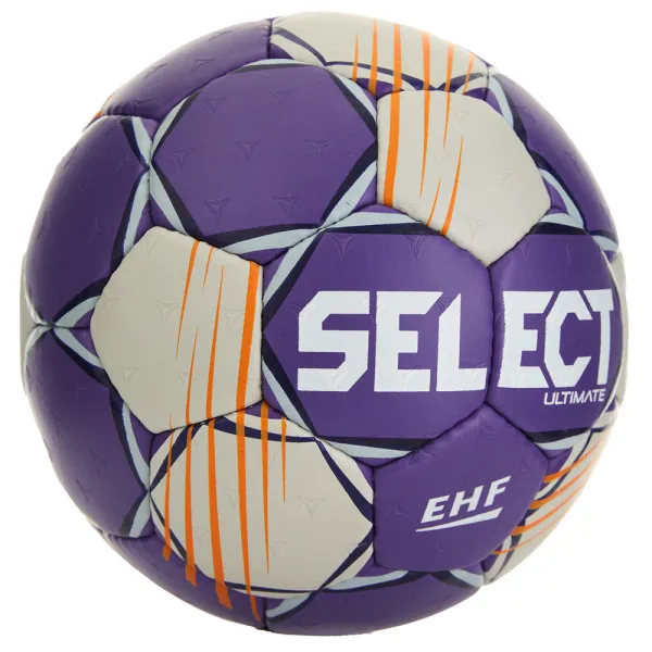 Мяч ганд. SELECT Ultimate Official EHF V24, 1612858999, Senior(р.3), EHF Appr, ПУ, руч.сш, фиол-сер за 15&nbsp;504 ₽ в о Набережных Челнах