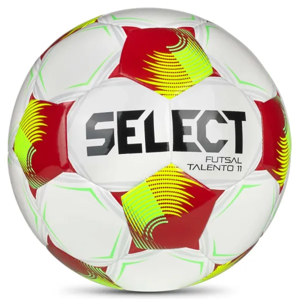Мяч футзал. SELECT Futsal Talento 11 V26, 1061471014, р.3(Jr),  32п, ТПУ, маш.сш, бело-желто-красный за 4&nbsp;355.40 ₽ в о Набережных Челнах