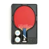 Ракетка для н/т DOUBLE FISH 5A+C, для продвин, ITTF Appr, накл. 2,1 мм, конич. ручка+ 2 мяча V40+мм за 2&nbsp;779.50 ₽ купить в о Набережных Челнах