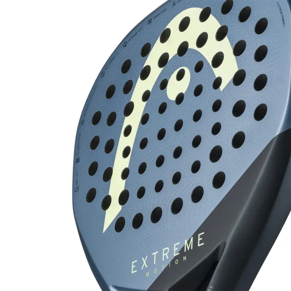 Ракетка для падела HEAD Extreme Motion, 223135, для профессионалов, углеродное волокно, темно-синий за 26&nbsp;894 ₽ в о Набережных Челнах